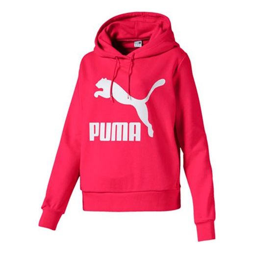 (WMNS) PUMA Classics Logo Hoodie 595915-12