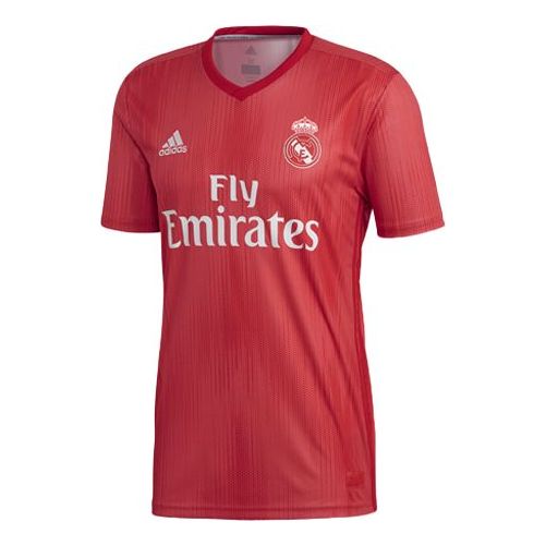 adidas Real Madrid 1819 Season Away Ocean Jersey Red DP5445