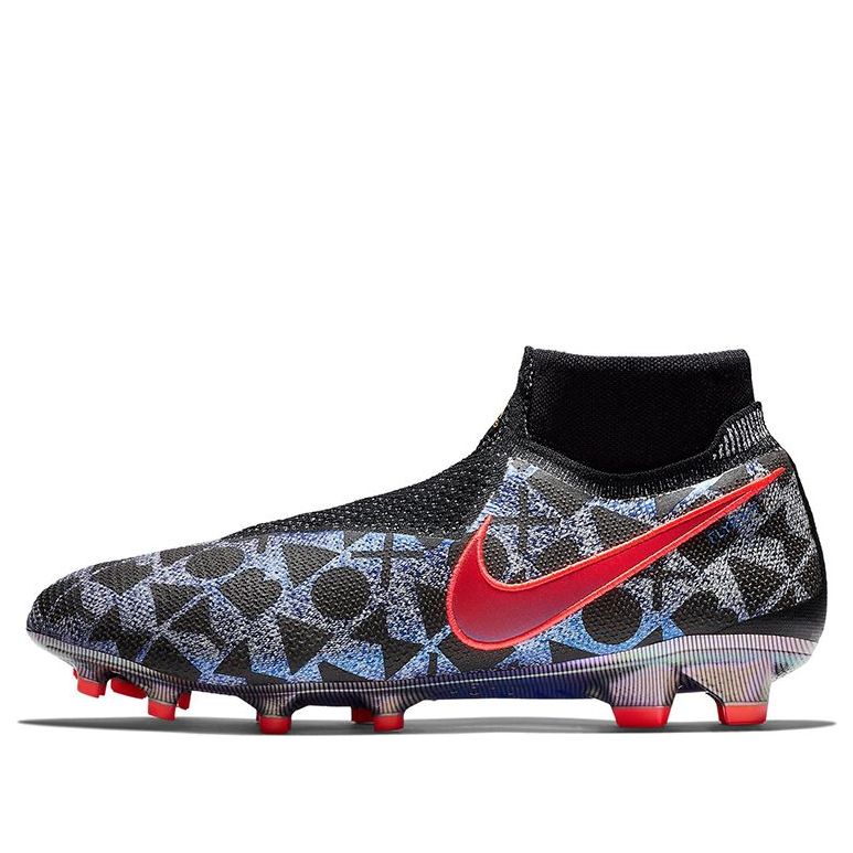 Nike Phantom Vision Elite DF FG 'Black Red' BQ5722-110