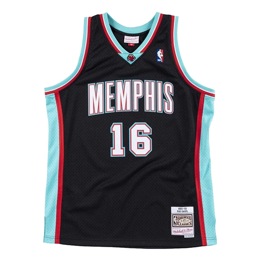 Mitchell & Ness NBA Swingman Jersey 'Memphis Grizzlies - Pau Gasol 2001-02' SMJYLG19015-MGRBLCK01PGA