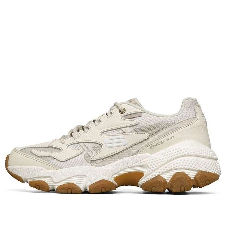 Skechers D Lites Outdoor VNTG Chunky Shoes White 237121-OFWT