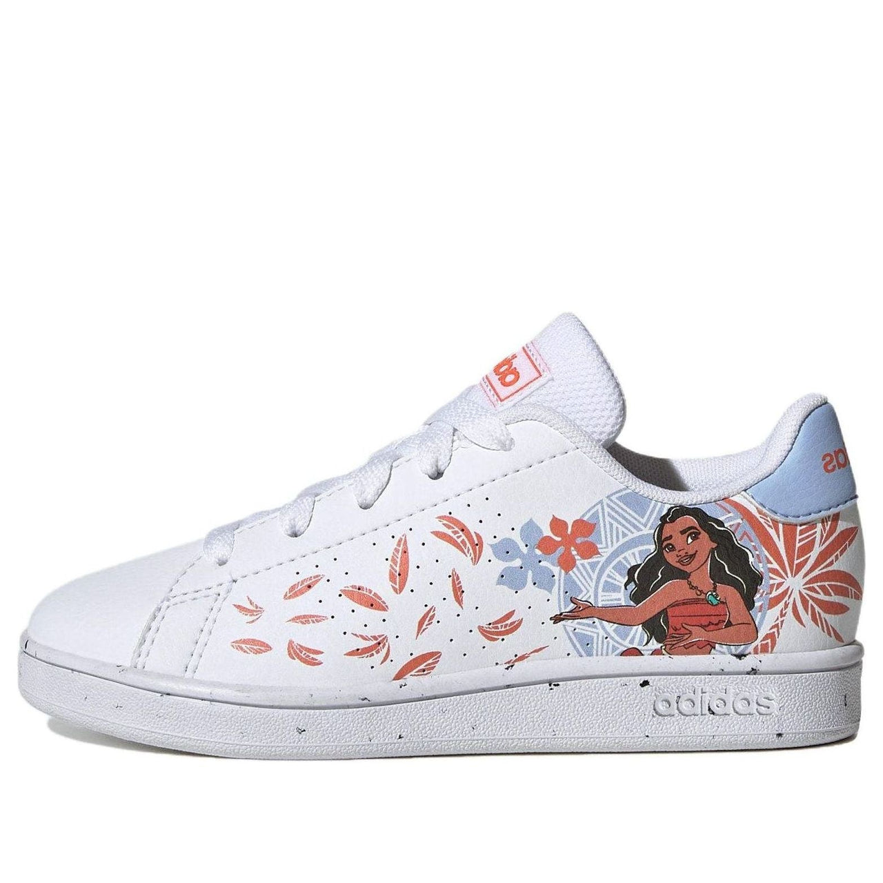 (PS) adidas x Disney Advantage Moana Shoes 'White Red' H06326