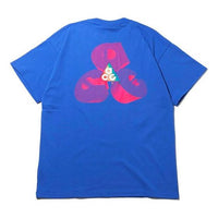 Men's Nike ACG 3D Logo Printing Short Sleeve Blue T-Shirt BV8351-480