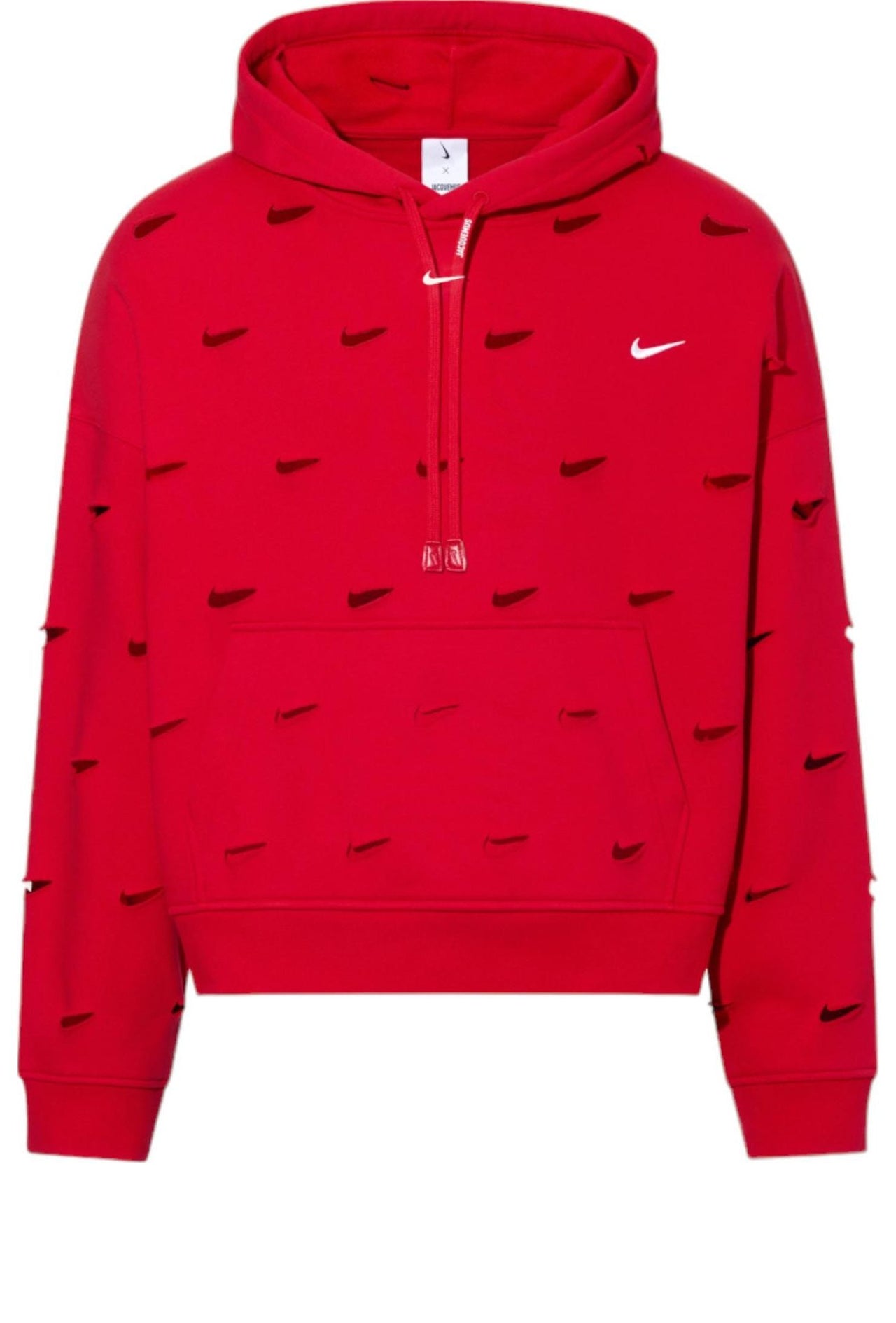 Nike x Jacquemus Swoosh Hoodie 'Red' FJ3482-657