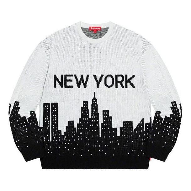 Supreme New York Sweater 'Black White' SUP-SS20-048