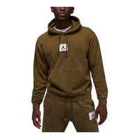 Air Jordan Flight Fleece Washed Pullover Hoodie 'Light Olive' DR3087-385