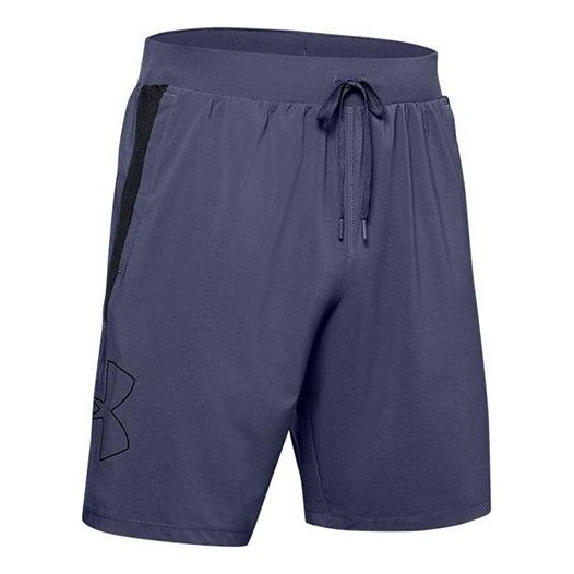 Under Armour Qualifier Speedpocket Linerless 9 inch Shorts 'Navy' 1350889-497