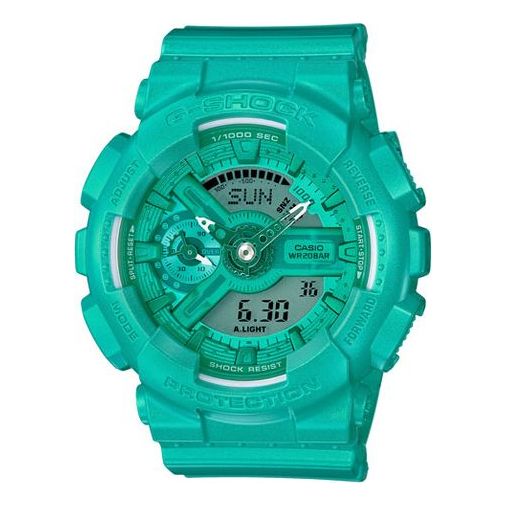 CASIO G-Shock Analog-Digital 'Green' GMA-S110VC-3A