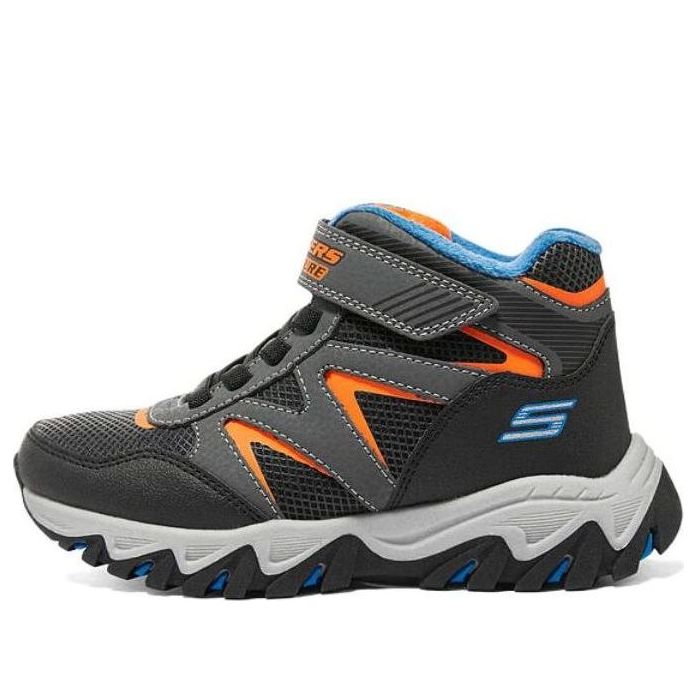 (GS) Skechers Rugged Ranger Shoes 'Black Grey Orange' 405280L-CCOR
