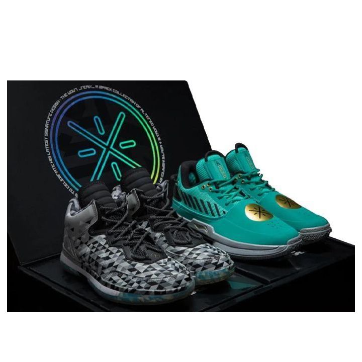 Li-Ning Remix 4/6 Suit Black/Green ABAN079-18