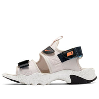 (WMNS) Nike Outdoor Open Toe Sports Sandals Beige 'Desert Sand Lagoon Pulse Black' CV5515-004