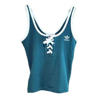 (WMNS) adidas Originals Laced Tank Top 'Teal' IP2196