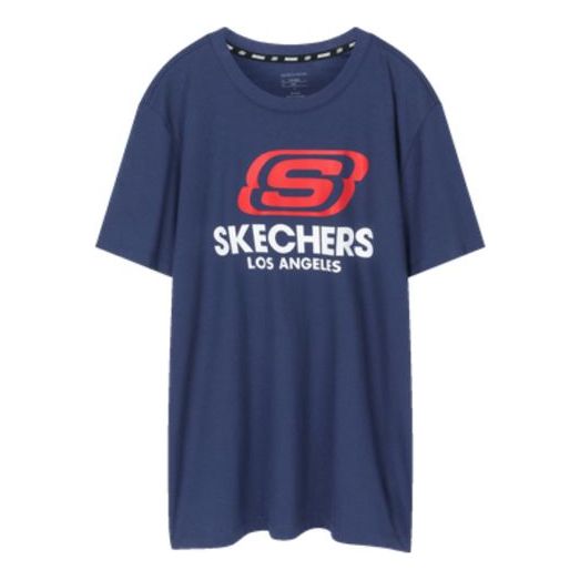 Men's Skechers Short Sleeve Blue L220M152-007D