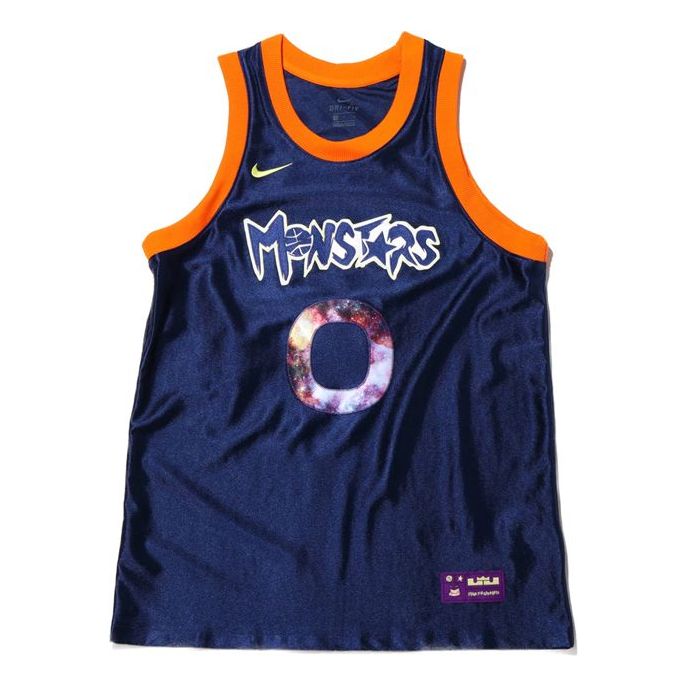 Nike SS20 LeBron x Monstars DNA Jersey Basketball Jersey For Men Blue CW4282-455