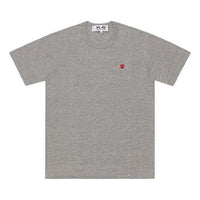(WMNS) COMME des GARCONS PLAY FW25 PLAY Small Heart T-Shirt 'Grey' AZ-T305-051-1
