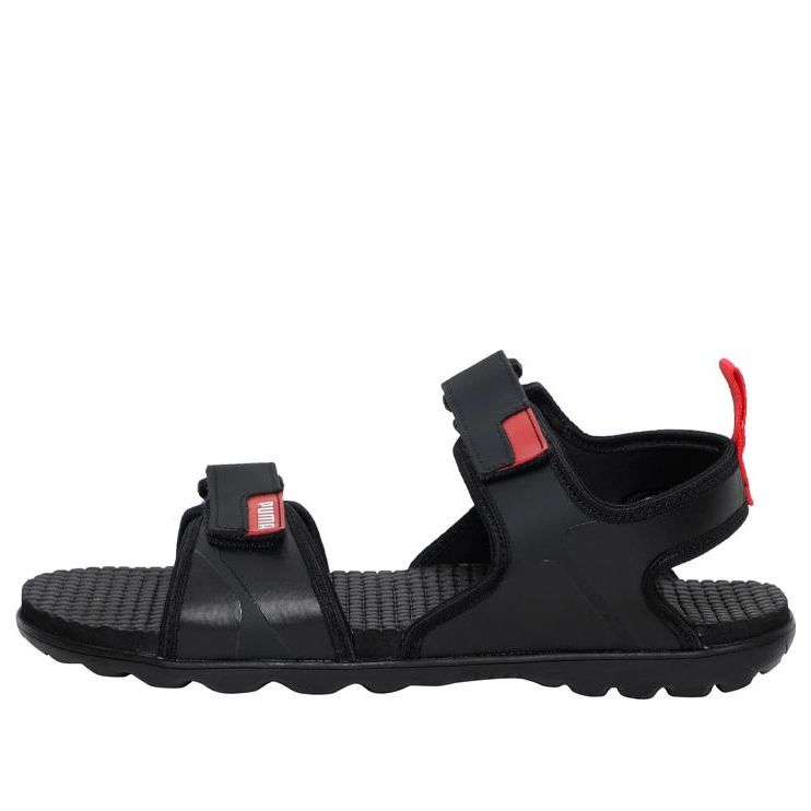 PUMA Silicis Nu Idp Sandals Black/Red 367659-07
