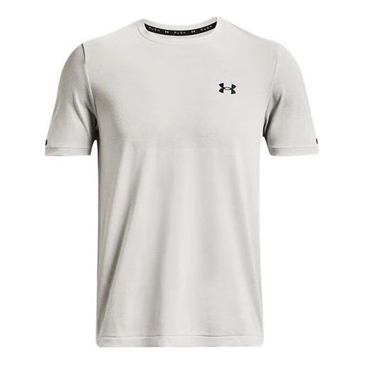 Under Armour Rush Seamless Legacy T-Shirt 'White' 1376781-100