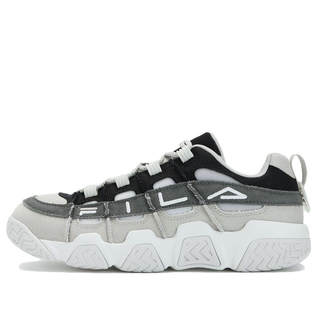 FILA Barricade Basketball Shoes 'White Grey Black' T12M333201FVA