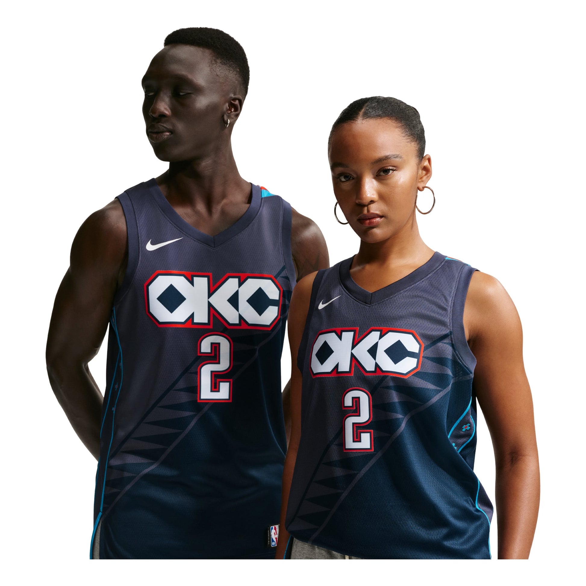 Nike Oklahoma City Thunder City Edition NBA Swingman Jersry 'Shai Gilgeous-Alexander'  HM5990-437