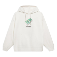 Li-Ning x Phil Hackett Graphic Hoodie 'White' AWDT227-2