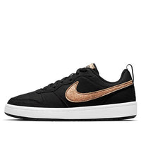 (GS) Nike Court Borough Low 2 Canvas 'Black Cork' DC7949-001