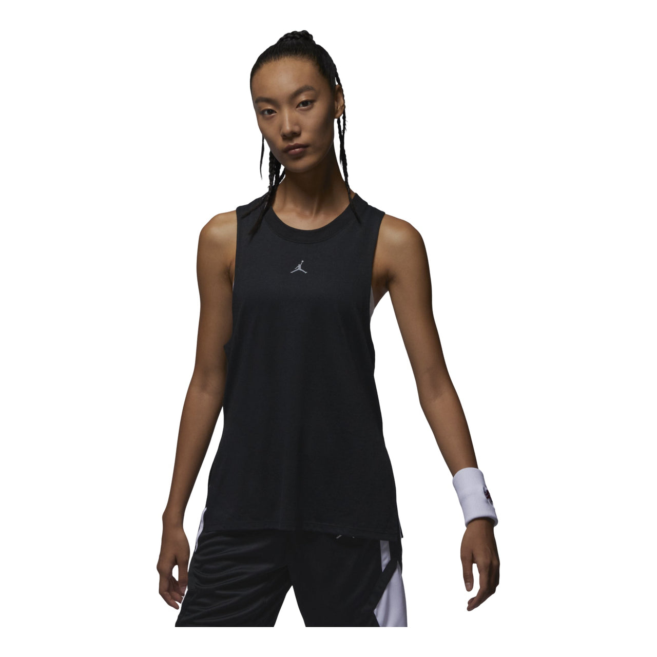 (WMNS) Air Jordan Sports Diamond Tank Top 'Black' FB4630-010