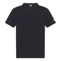Balenciaga FW21 Logo Alphabet Printing Slim Fit Short Sleeve Black 6617524B0B11077
