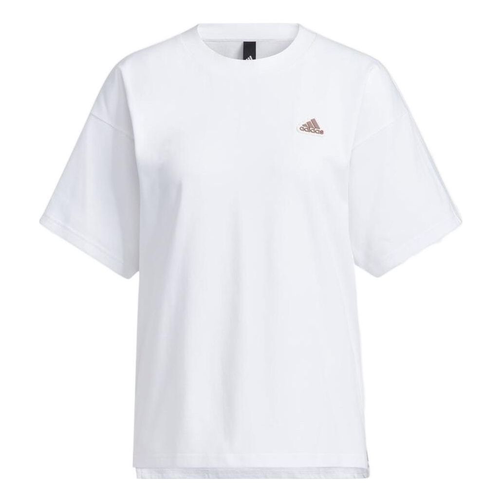 (WMNS) adidas Word T-Shirt 'White' IA5249