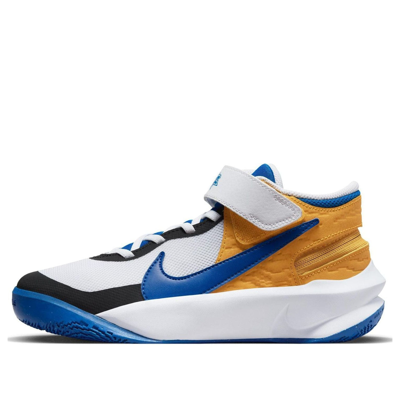 (GS) Nike Team Hustle D10 FlyEase 'White Game Royal' DZ2760-141