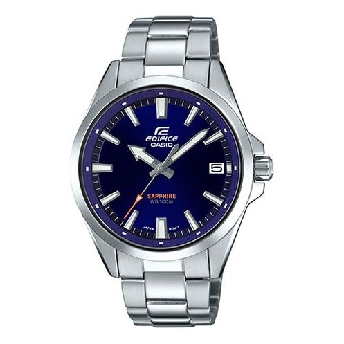CASIO Waterproof EDIFICE Sapphire Crystal Mens Blue Analog EFB-107D-2AVUPR