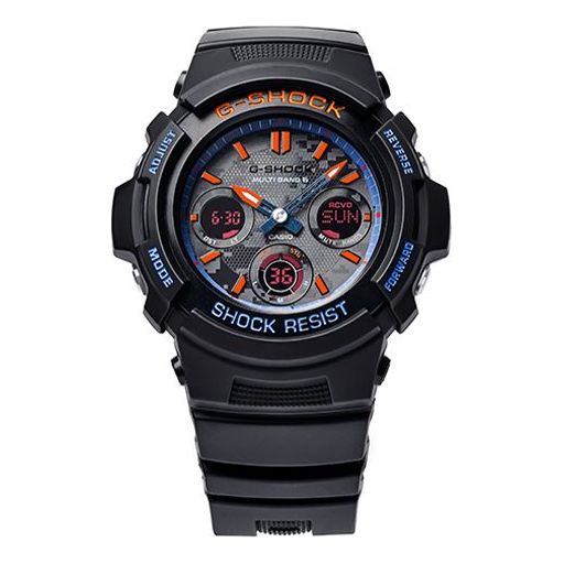 CASIO G-Shock Analog-Digital 'Black' AWG-M100SCT-1APR