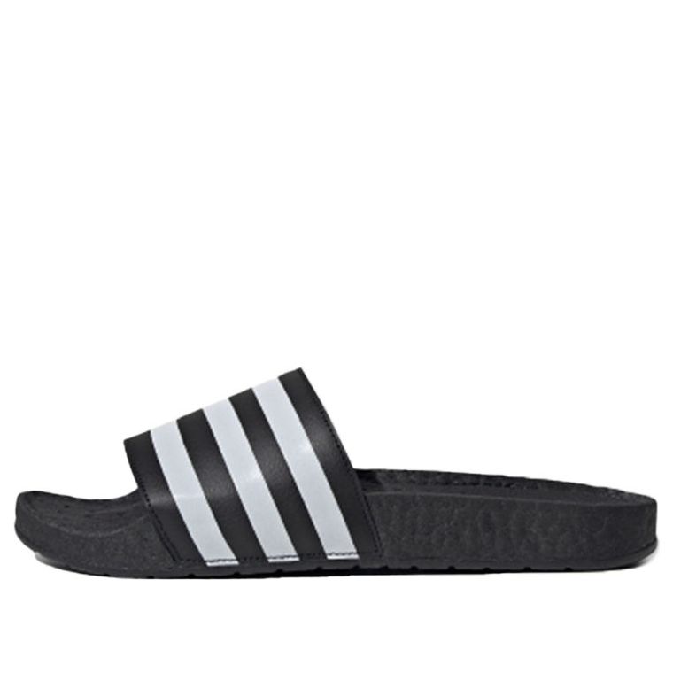 adidas Adilette Boost Slides 'Core Black White' FU9884