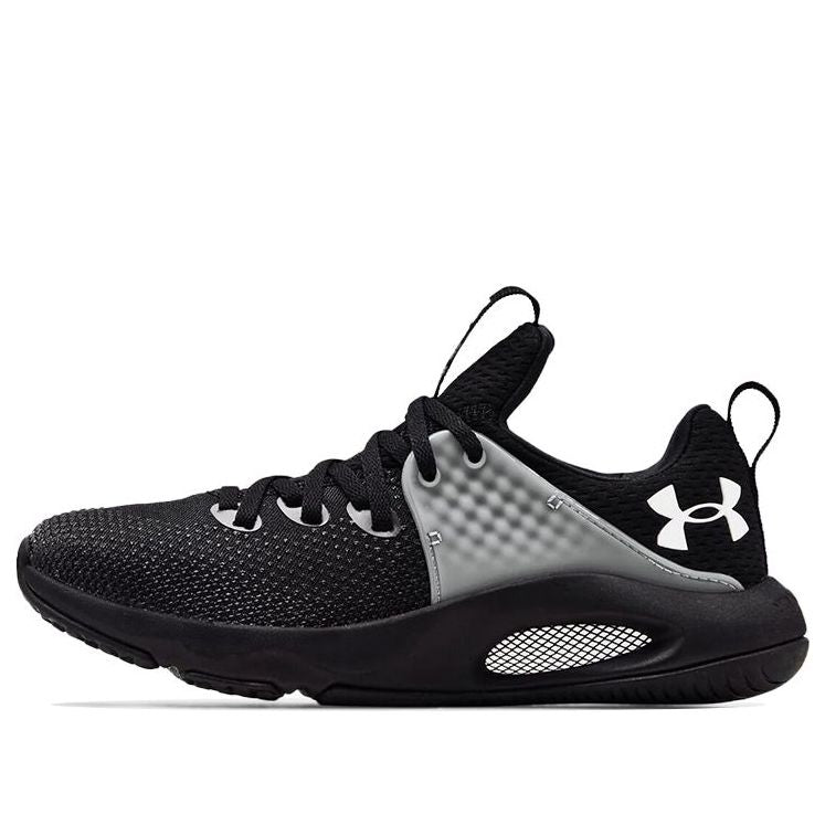 (WMNS) Under Armour HOVR Rise 3 'Black White' 3024274-001