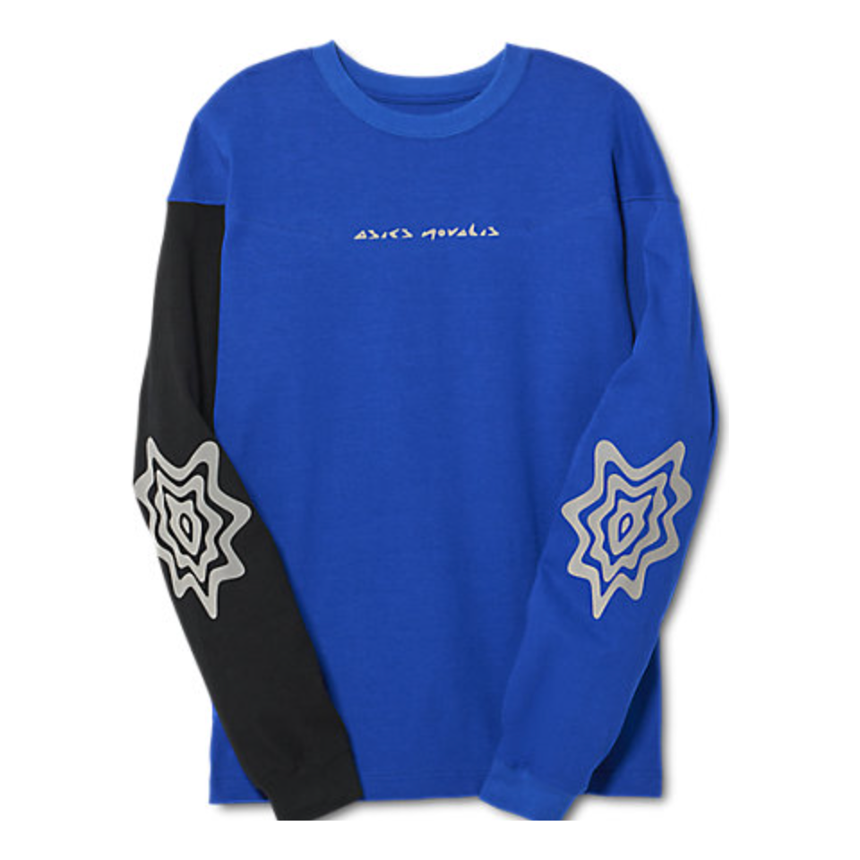 ASICS Novalis Bixance Long Sleeve Top 'Blue Obsidian Black' 2203A232-400