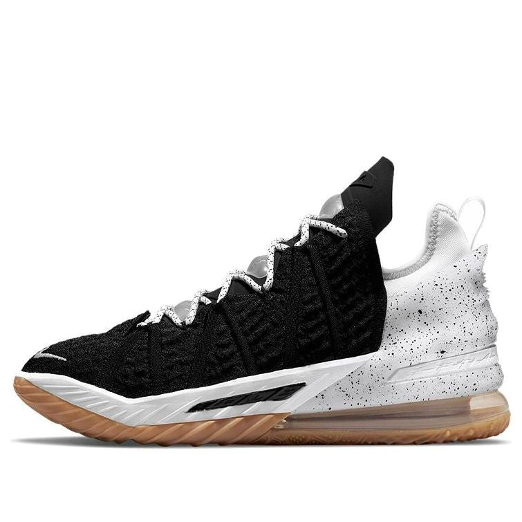 Nike LeBron 18 'Black White Gum' CQ9283-007