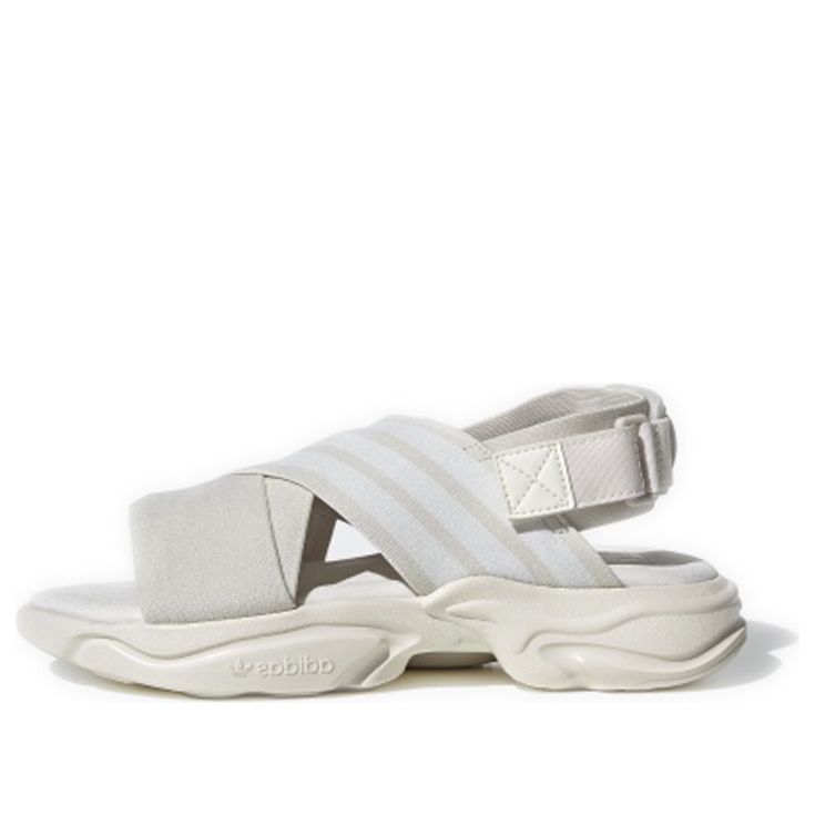 (WMNS) adidas originals Magmur Sandal Brown/White Sandal FX1027