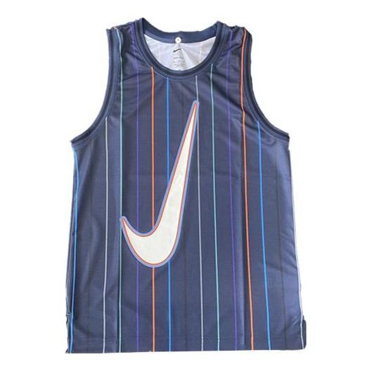 Nike Dri-FIT DNA Basketball Tank 'Blue' DX0436-410