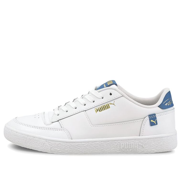PUMA Ralph Sampson Mc Pop Casual Board Shoes White/Blue 375910-03