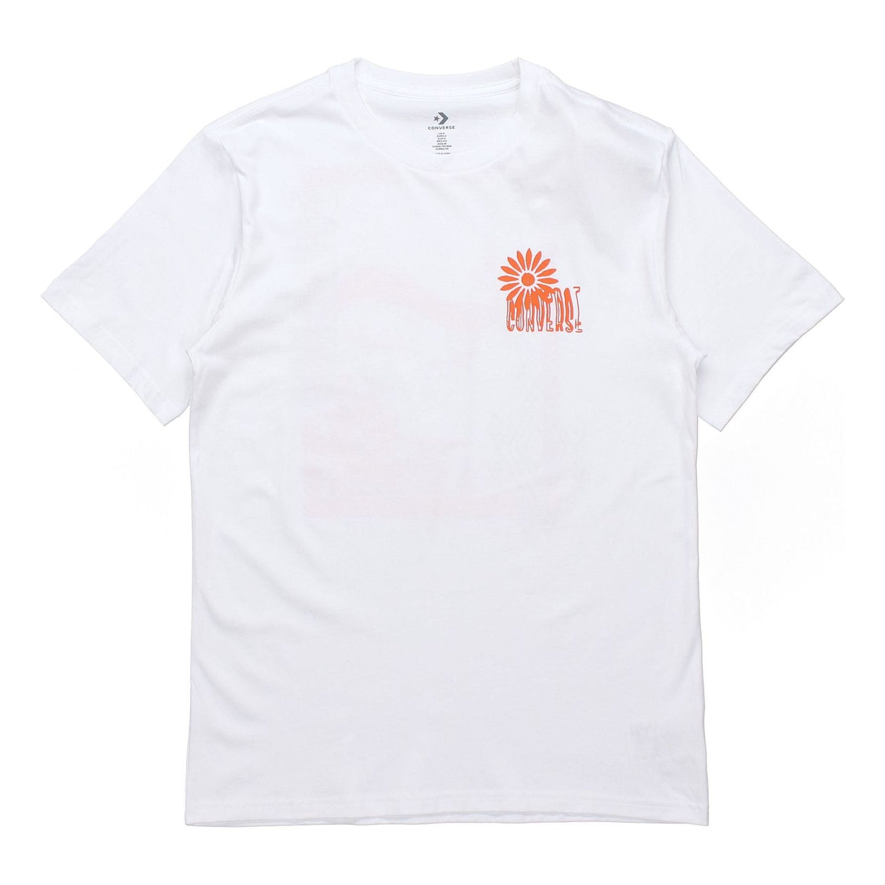 Men's Converse Printing Short Sleeve White 10019896-102