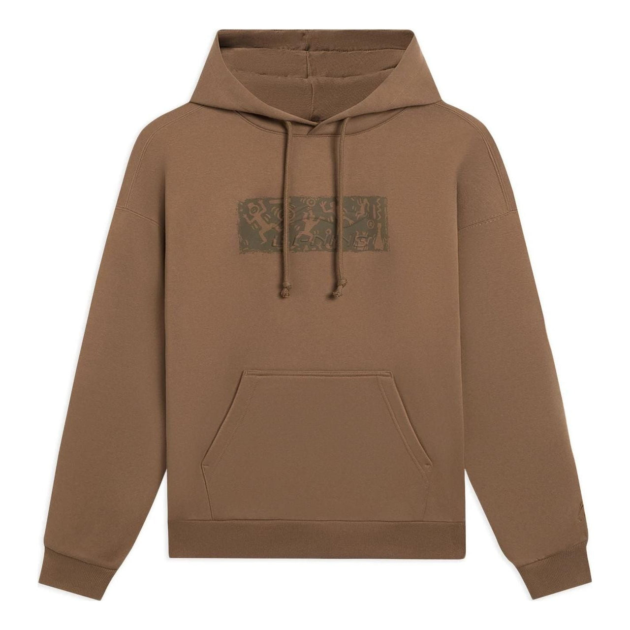 Li-Ning Art Graphic Hoodie 'Brown' AWDSB43-5