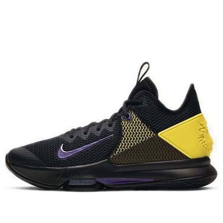 Nike LeBron Witness 4 'Black Opti Yellow' BV7427-004