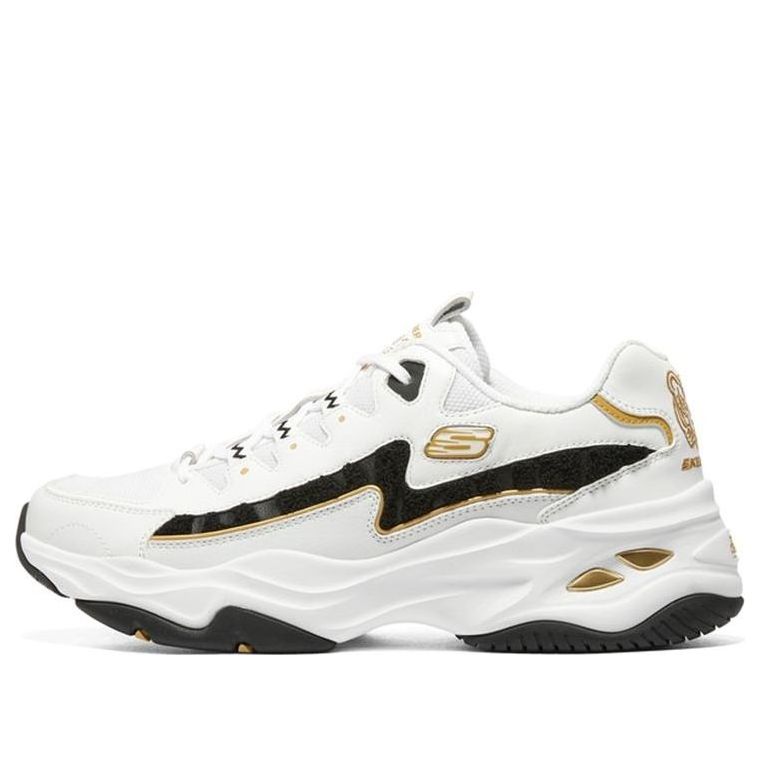 Skechers DLITES 4.0 2022 CNY 'White Black Gold' 894086-WBGD