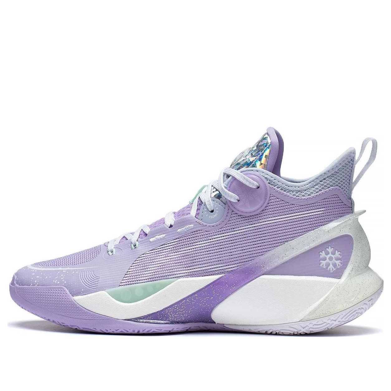 Li-Ning Sonic 10 Ultra Mid 'Light Purple White' ABAS145-6
