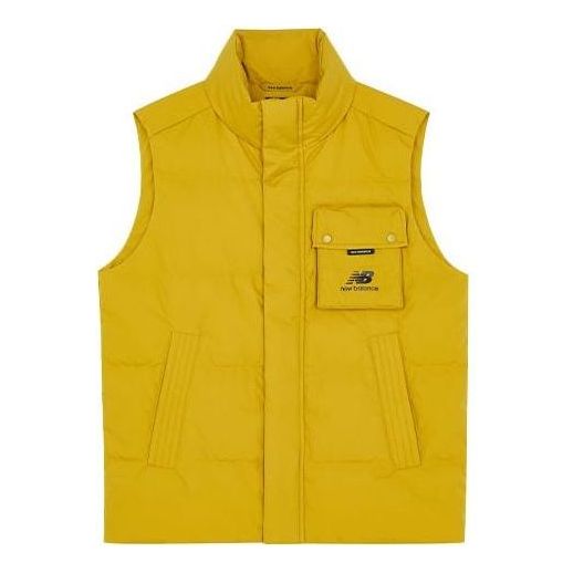 New Balance Windproof Puffer Vest 'Yellow' AMV14310-MSU