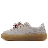 (WMNS) PUMA Platform Flower Tassel 'White' 369181-01