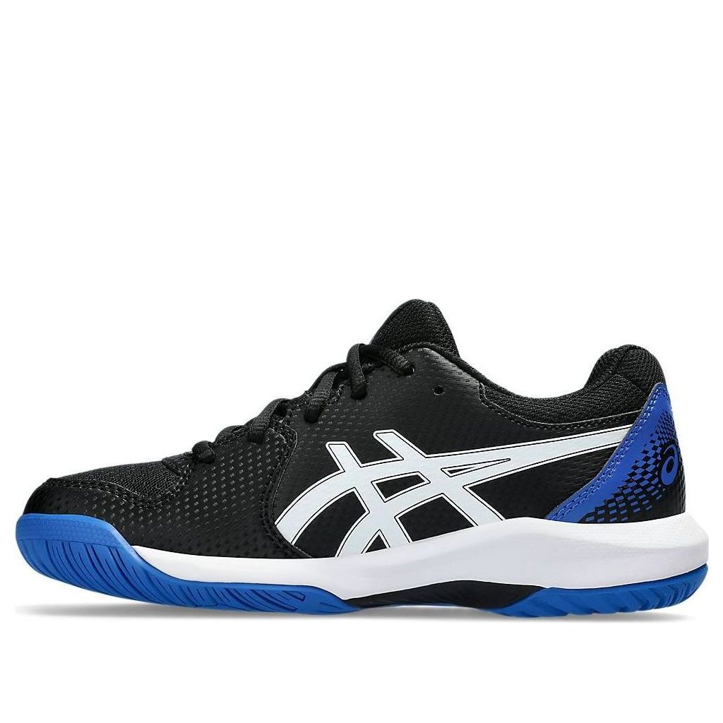 (GS) ASICS Gel-Dedicate 8 'Black Tuna Blue' 1044A077-002