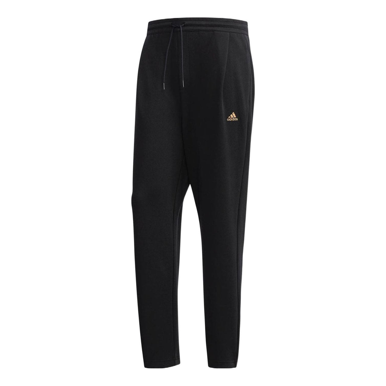Men's adidas Logo Micro Mark Lacing Sports Pants/Trousers/Joggers Black DT2460