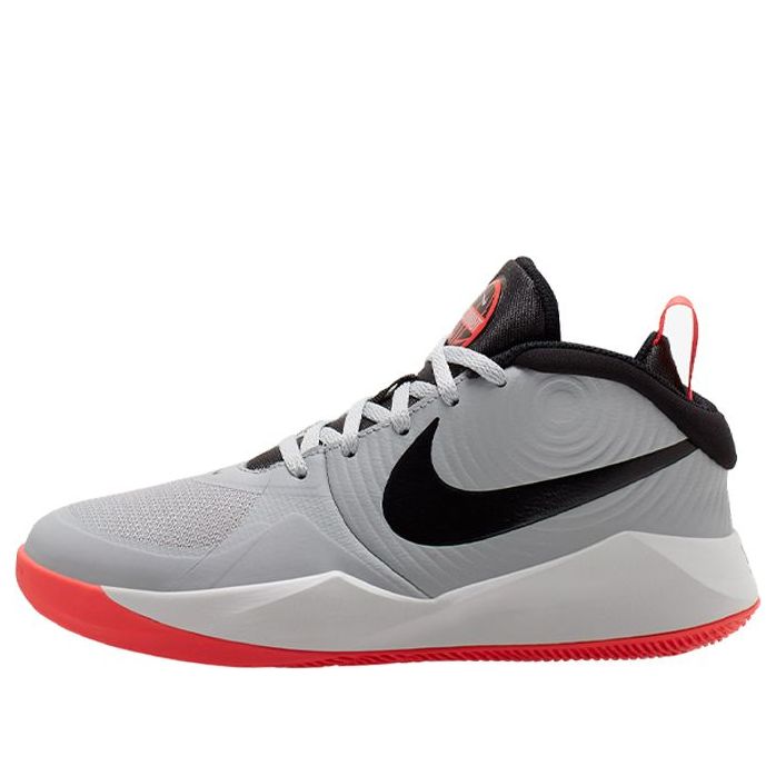 (GS) Nike Team Hustle D 9 Grey/Orange AQ4224-007
