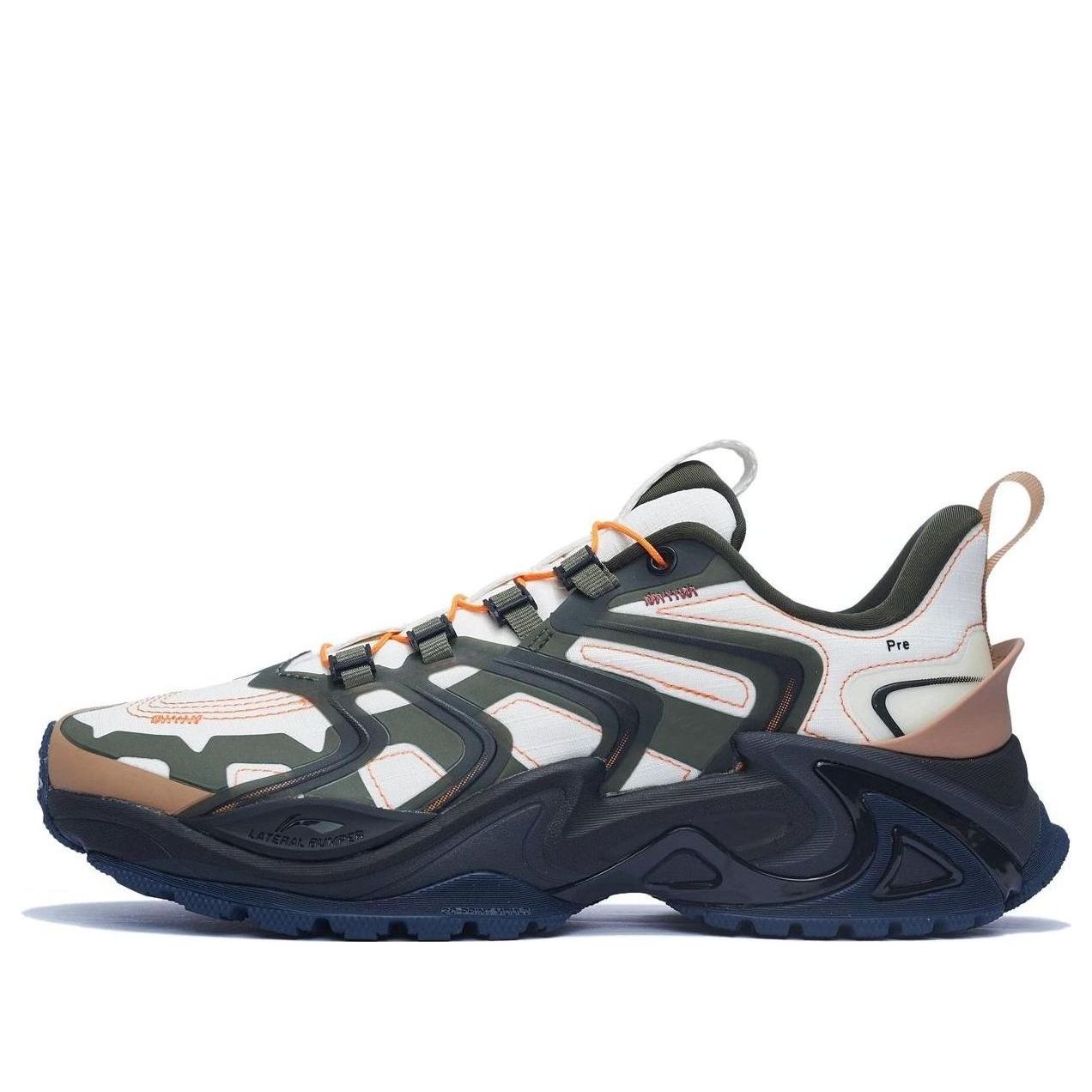 Li-Ning x Soulland X-Claw Ace 'White Olive Green' AZGS103-5