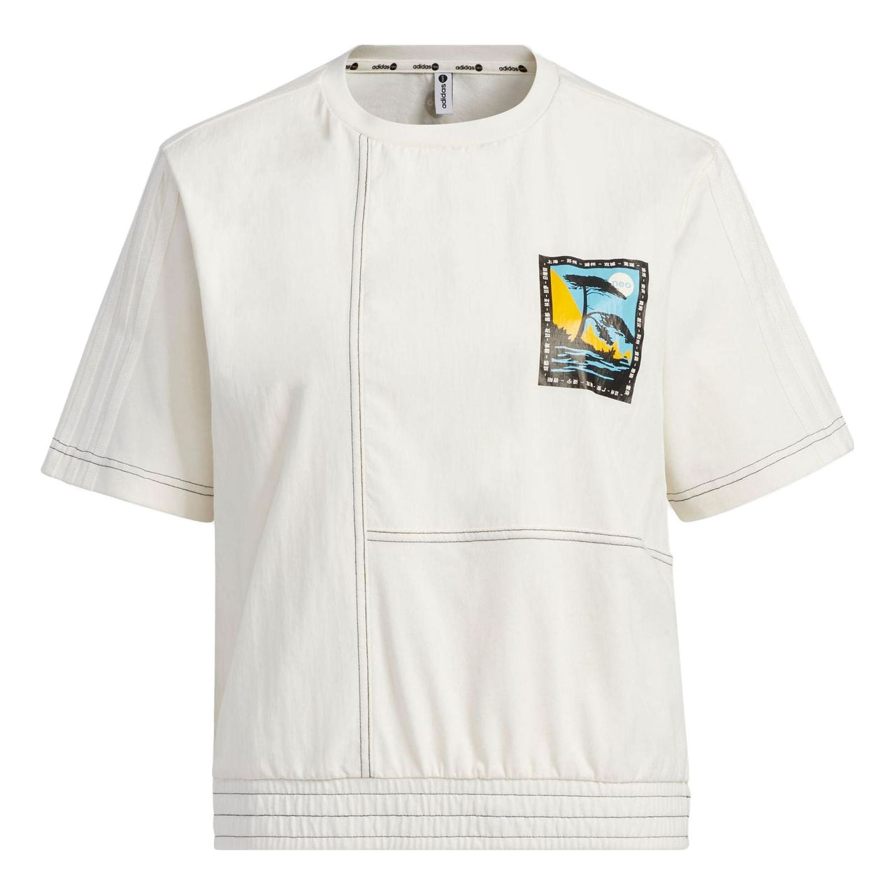(WMNS) adidas Neo Graphic T-Shirt 'White' IA6896